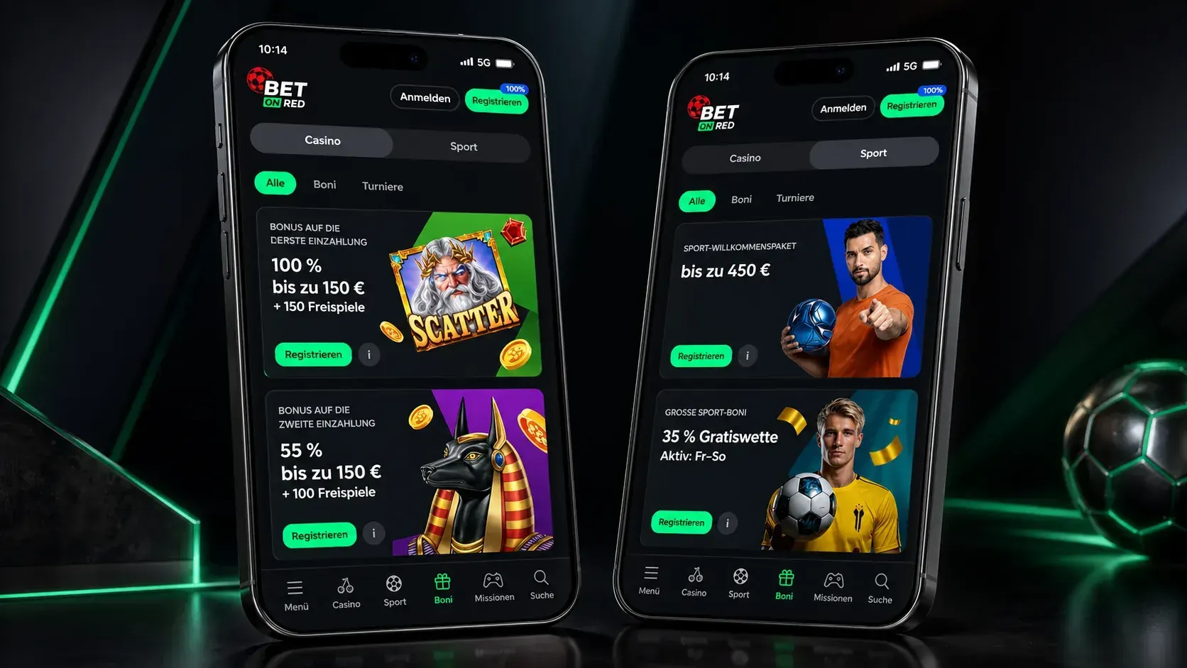 Bet on Red Casino Bonusübersicht mit Aktionen und Einzahlungsangeboten