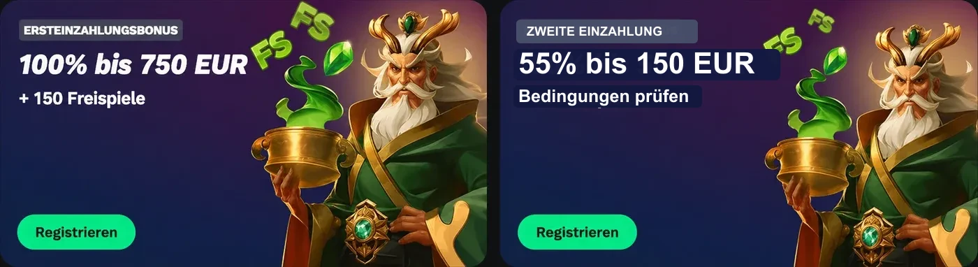 Bet on Red Casino Einzahlungs- und Bonusübersicht nach der Registrierung